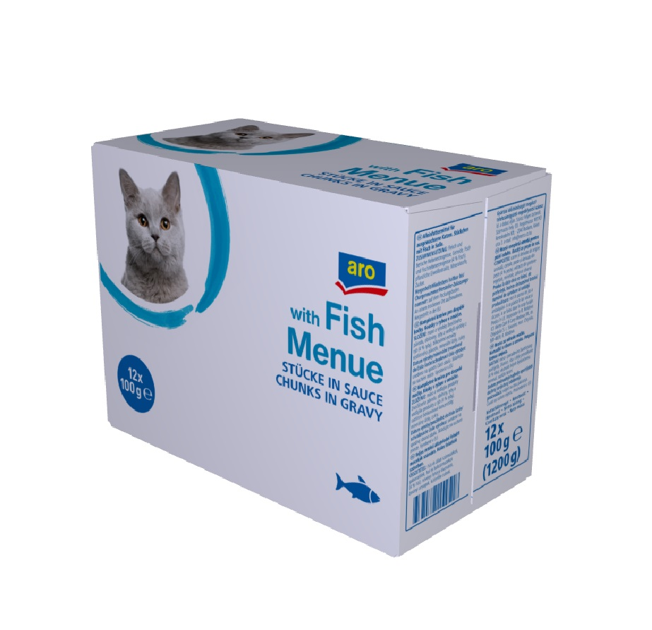 aro Rybacia kapsička pre mačku 12 x 100 g