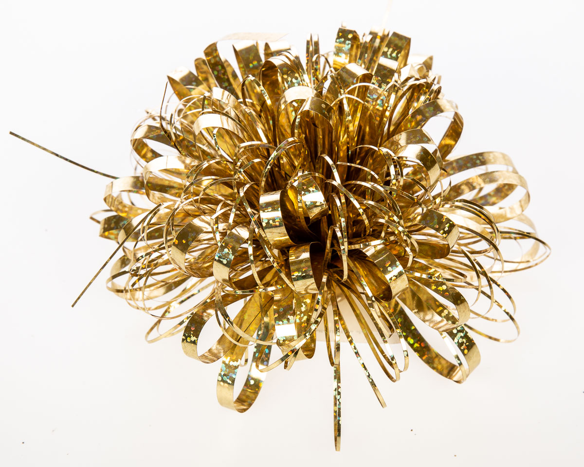 Flexio Rozeta Bustle H 11cm zlatá 1 ks