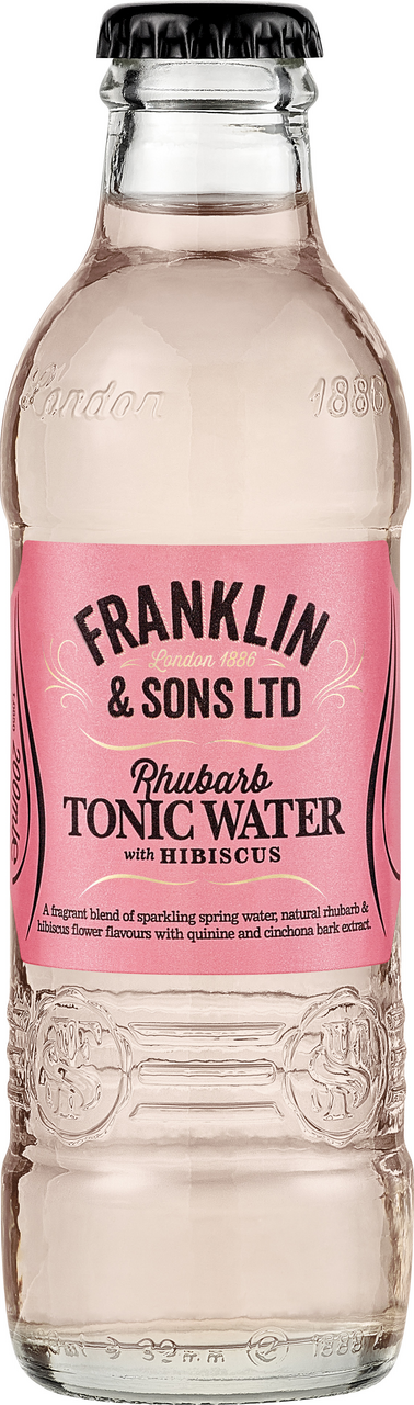 FRANKLIN&SONS Rebarborový tonic 200 ml