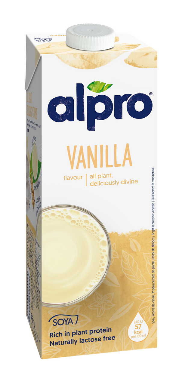 alpro Sójový nápoj s vanilkou chlad. 1 l