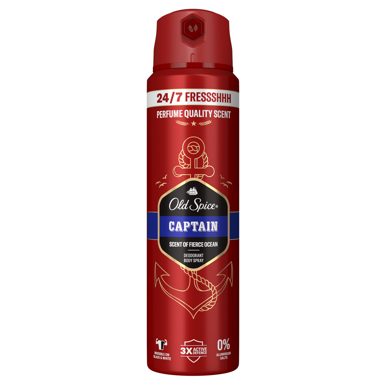 Old Spice Captain sprej deodorant 150 ml