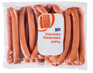 aro Viedenské párky chlad .váž. cca 2 kg