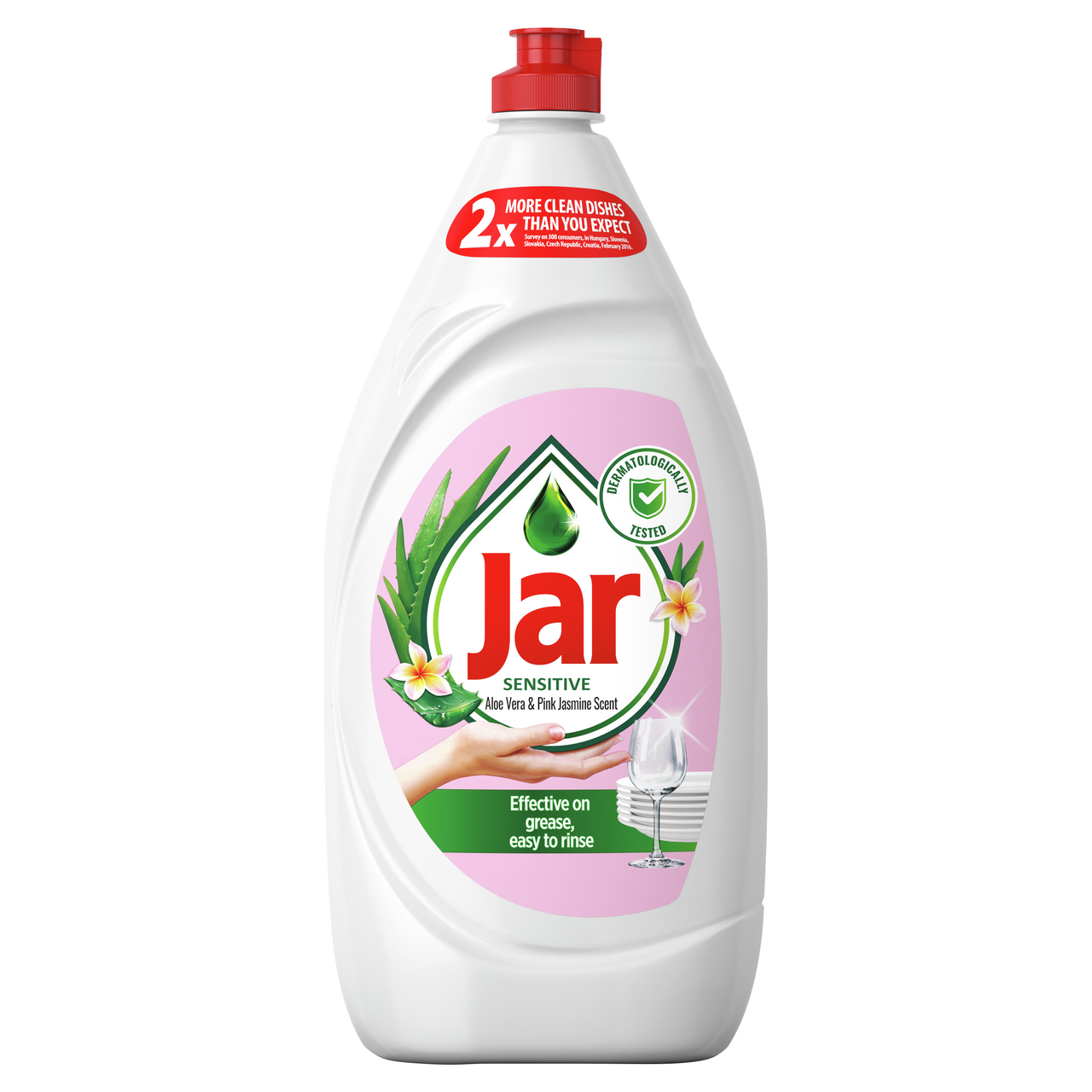 Jar aloe vera & pink jasmine prostriedok na riad 1350 ml