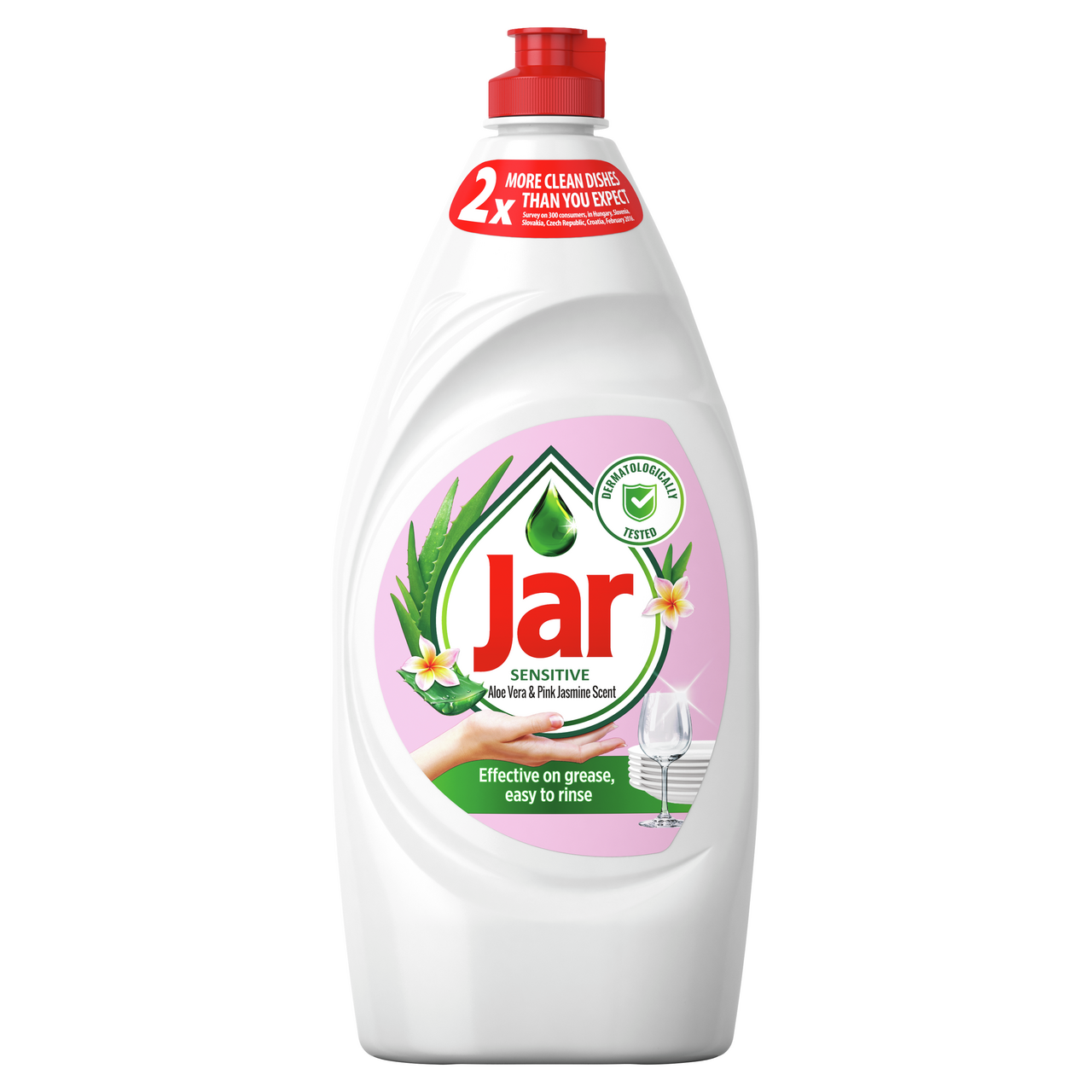 Jar aloe vera & pink jasmine prostriedok na riad 900 ml
