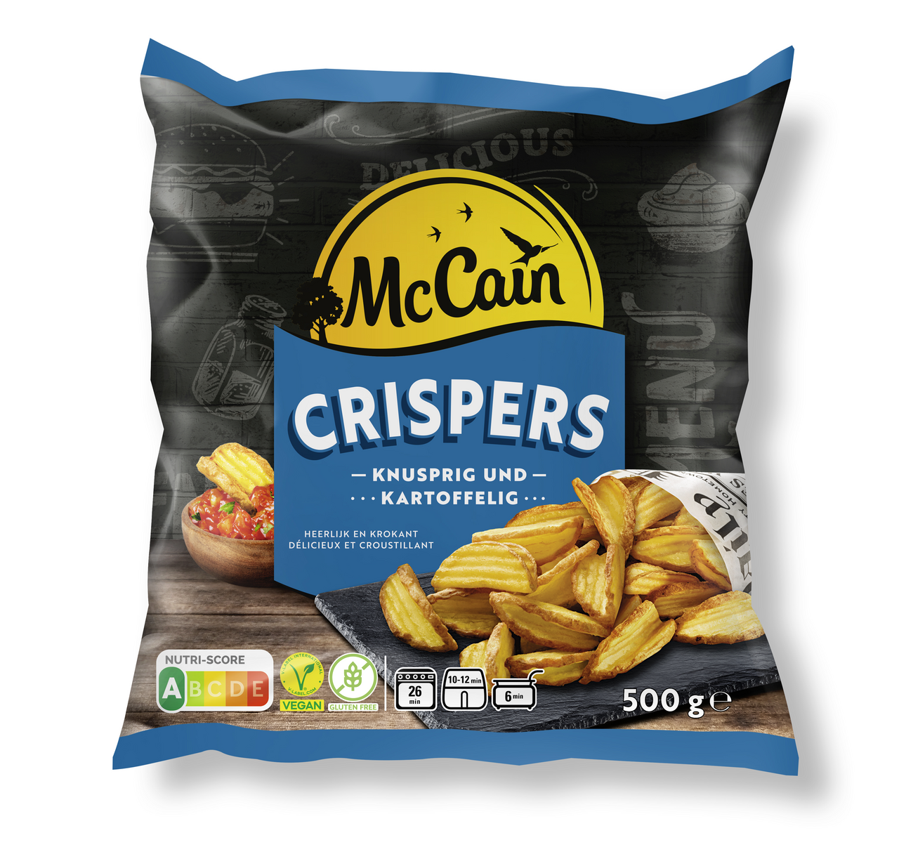 McCain Crispers hranolky zemiakové mraz. 500 g