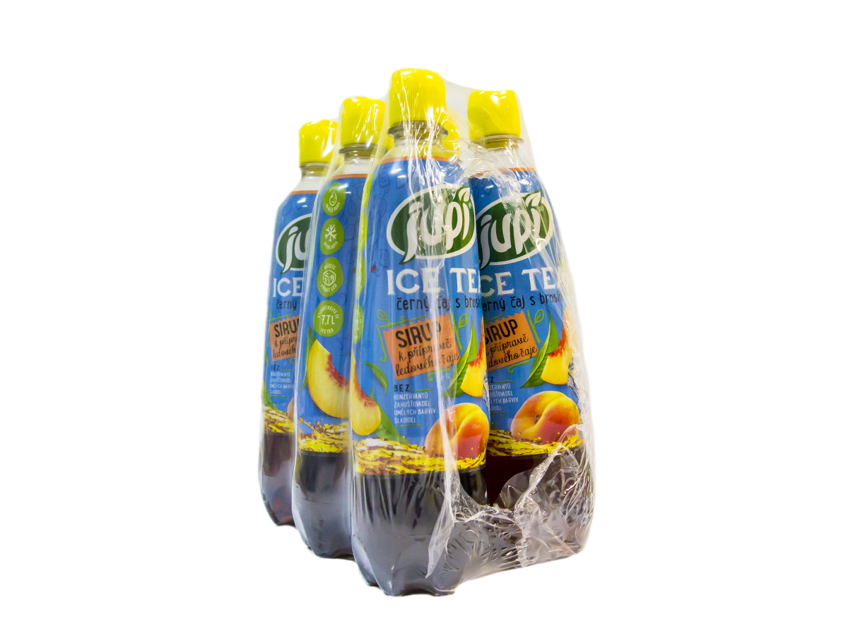 JUPÍ Ice Tea Sirup čierny čaj s broskyňou 6 x 700 ml