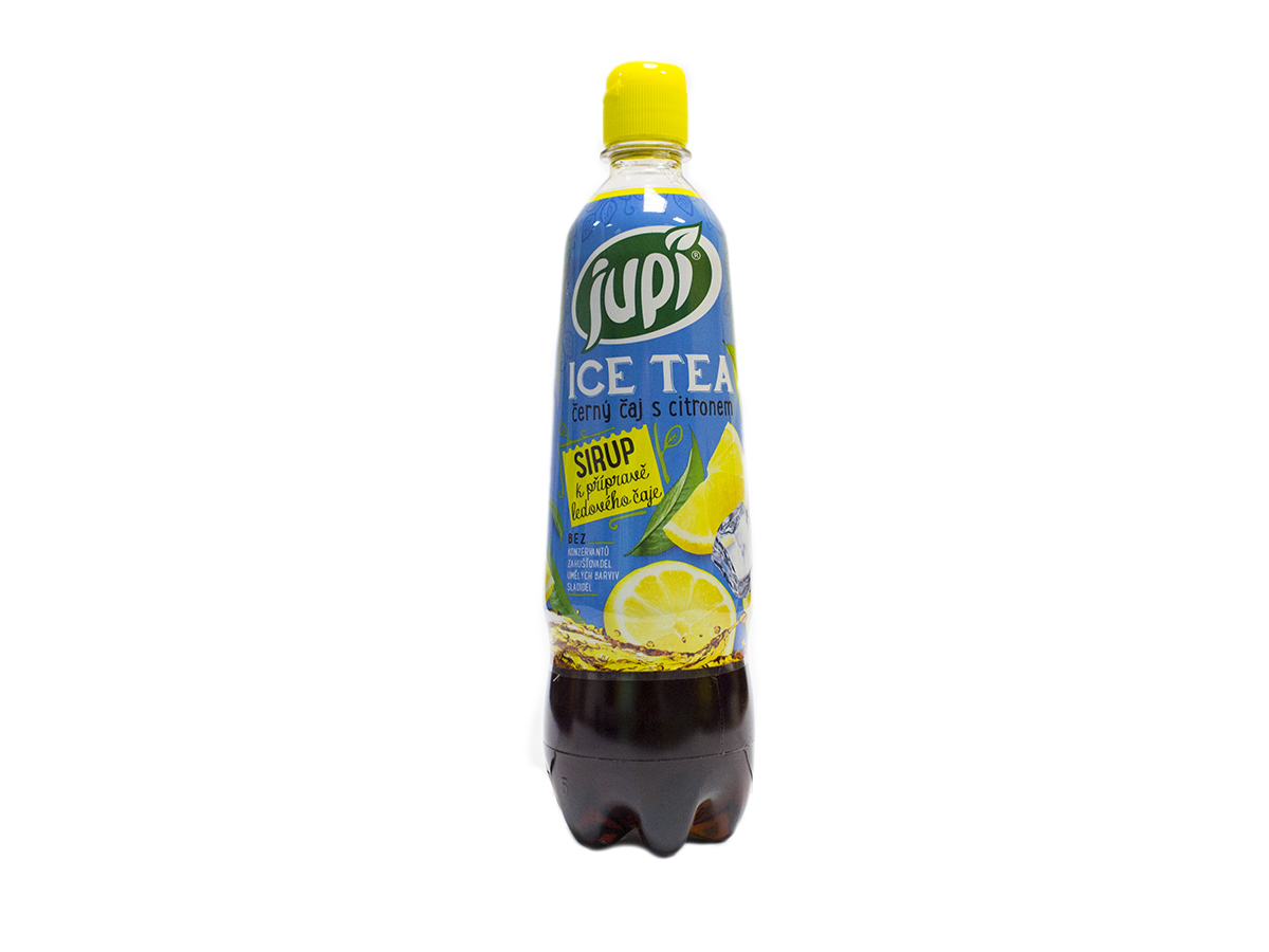 JUPÍ Ice Tea Sirup čierny čaj s citrónom 6 x 700 ml