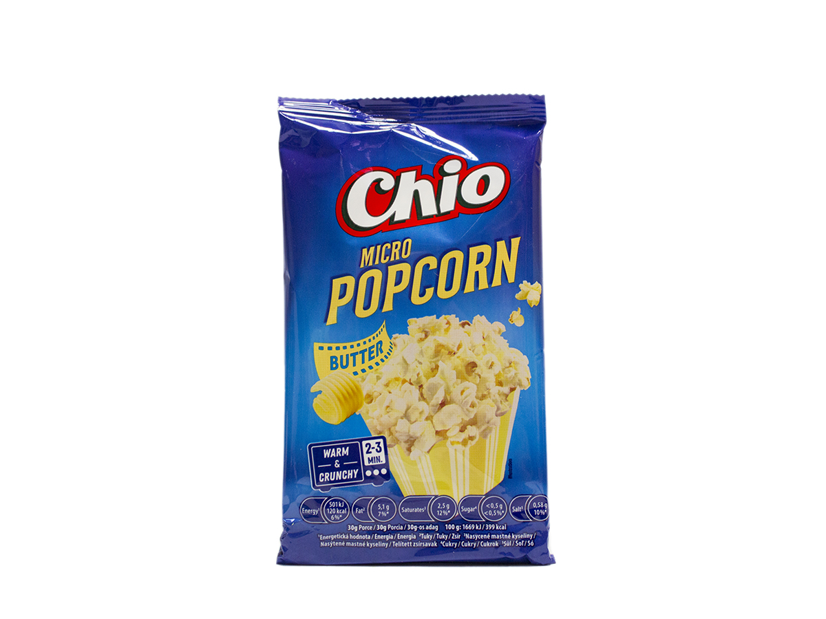 Chio Popcorn maslová príchuť 80 g