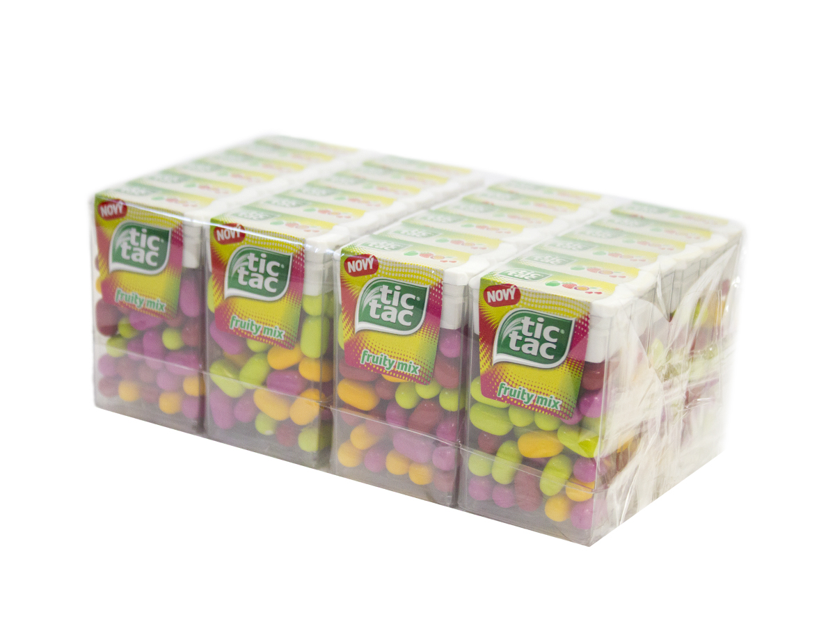 tic tac Fruity mix 24 x 18 g