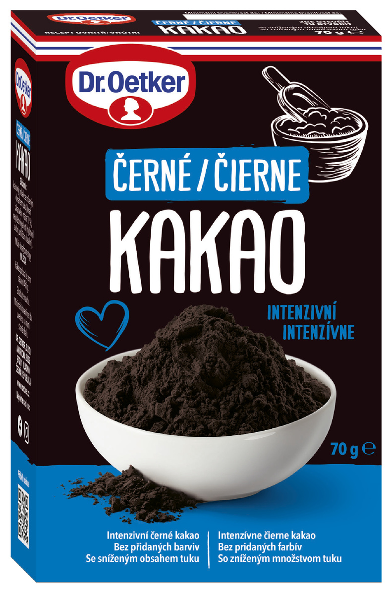 Dr. Oetker Čierne kakao 70 g