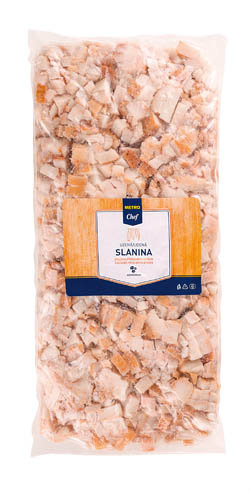 METRO Chef Slanina údená kocky chlad. váž. cca 2,8 kg