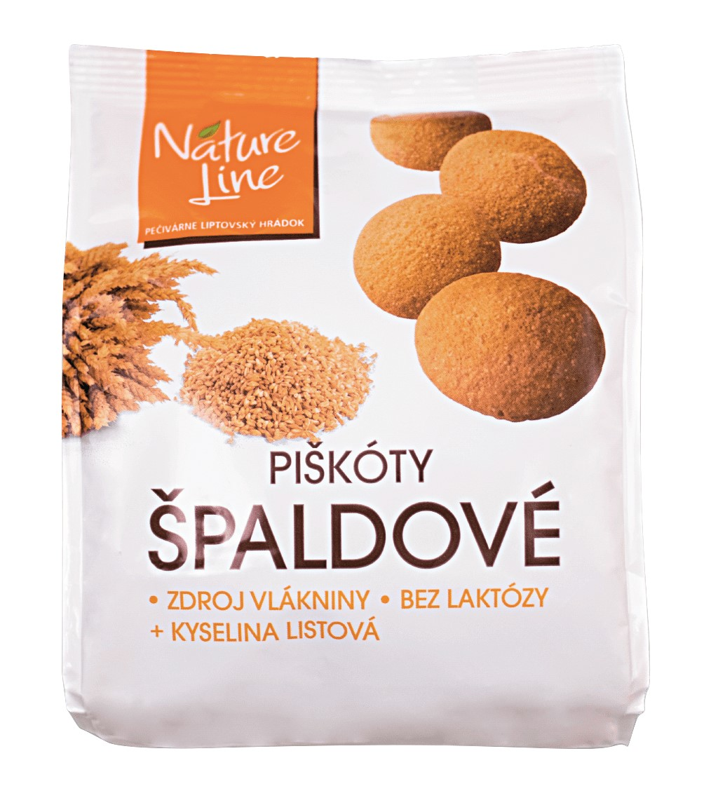NATURE LINE Piškóty špaldové 120 g