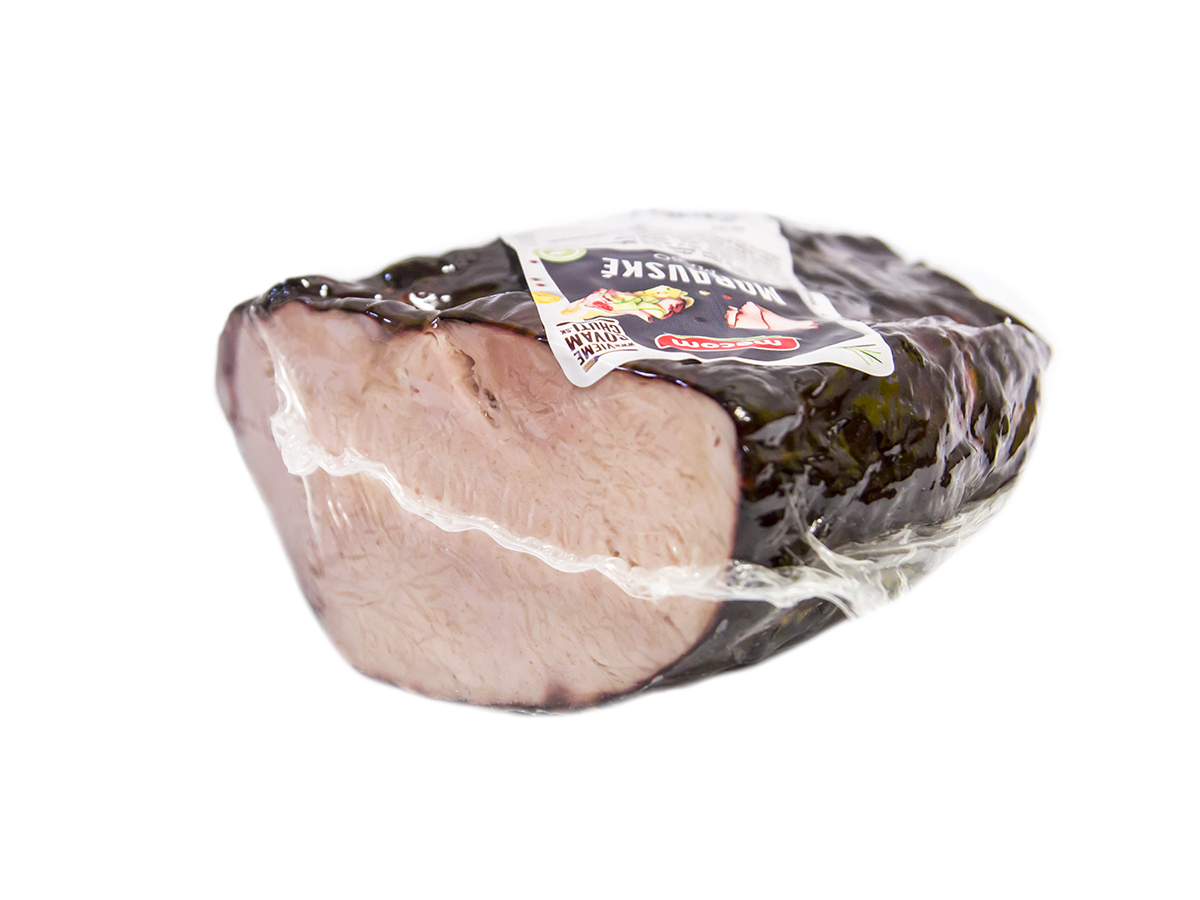 MECOM Moravské mäso 1/2 vákuovo balené chlad. váž. cca 1 kg
