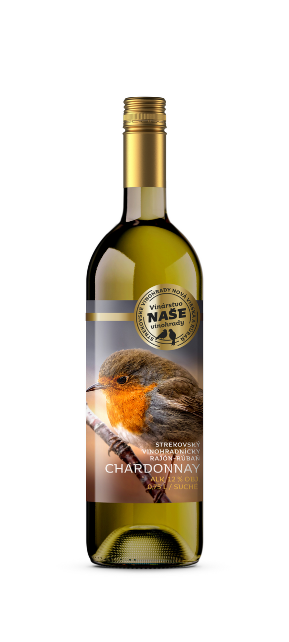 Naše vinohrady Vínárstvo Chardonnay 750 ml