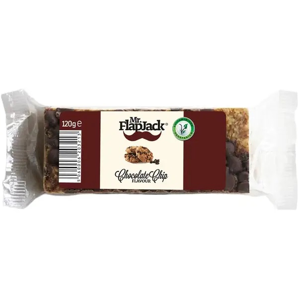 MR. FlapJack chocolate chip tyčinka 120 g