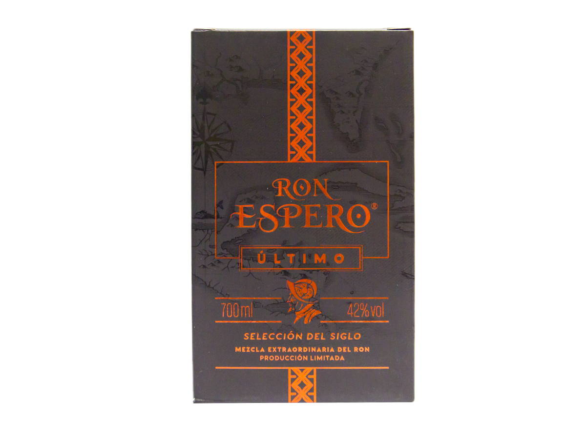 AM ESPERO Último 42% rum 700 ml darčekové balenie