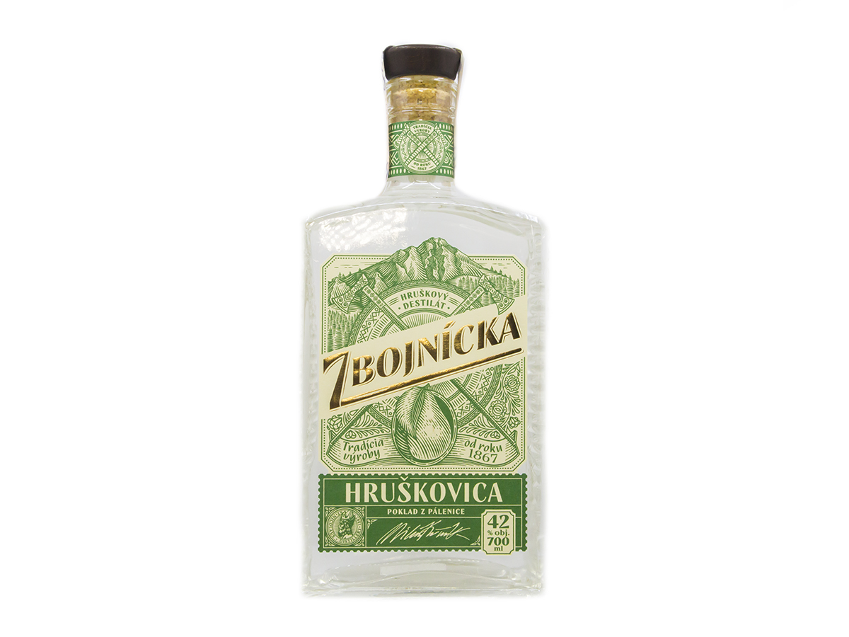 Zbojnícka hruškovica 42% 700 ml