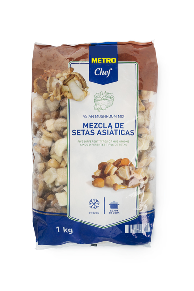 METRO Chef Mix ázijských húb mraz. 1 kg