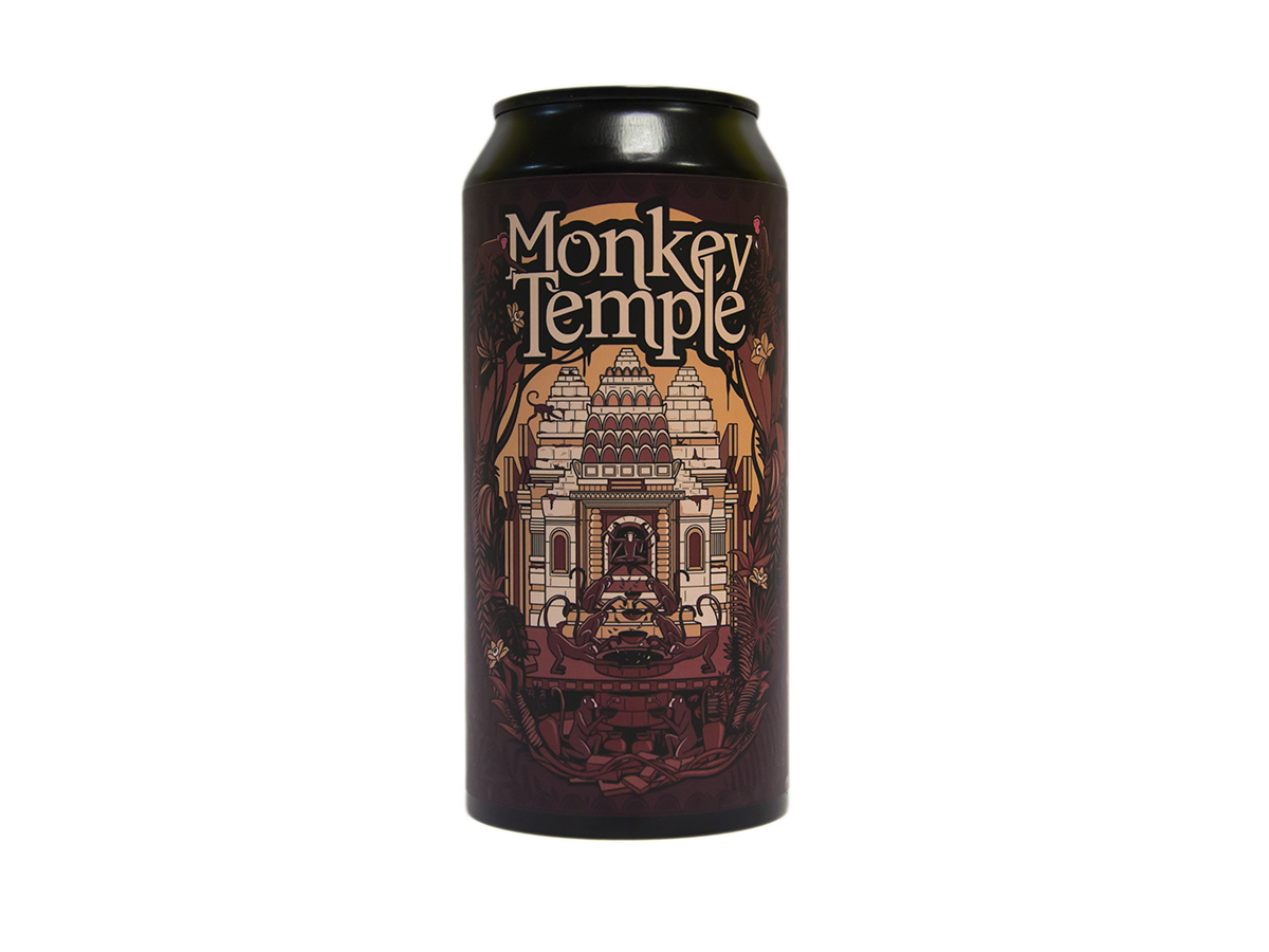 MAD SCIENTIST Monkey Temple pivo 4,6° 440 ml vratná plechovka