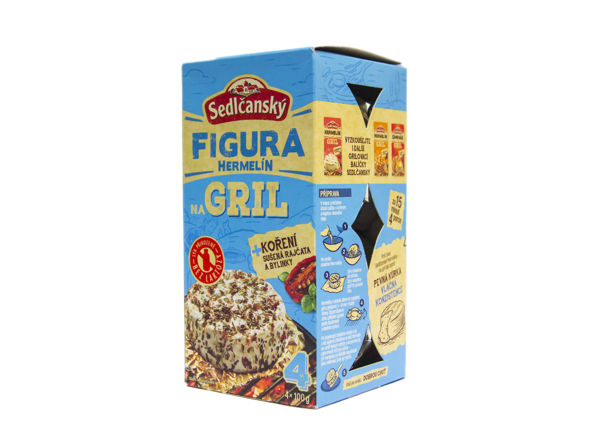 Sedlčanský Hermelín Figura na gril chlad. 400 g