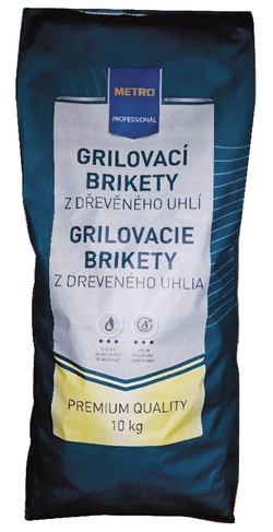 METRO PROFESSIONAL Brikety grilovacie 10 kg 1 ks