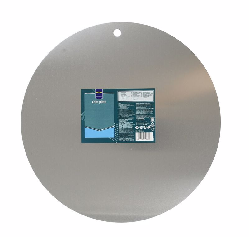 METRO PROFESSIONAL Podložka pod tortu hliníková 30 cm 1 ks