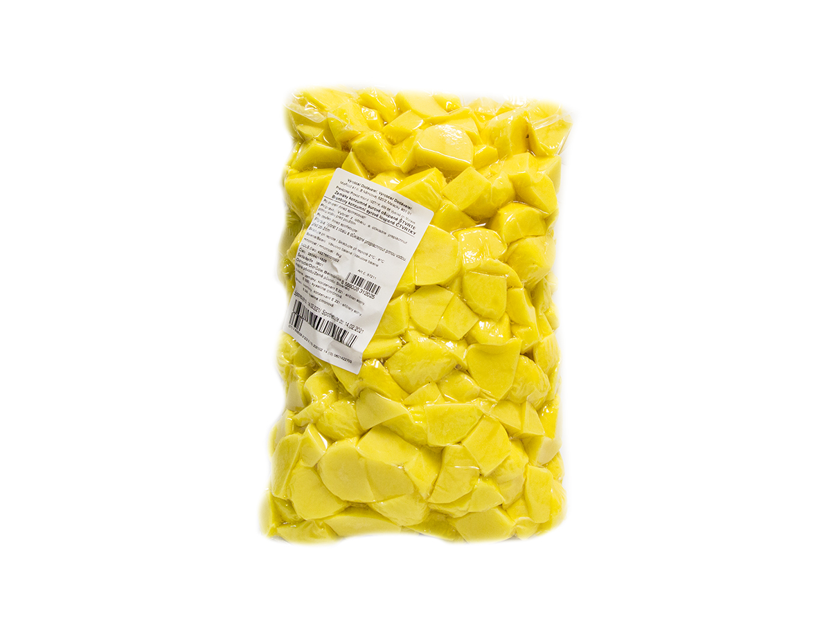 METRO Chef Zemiaky surové olúpané štvrťky chlad. 5 kg