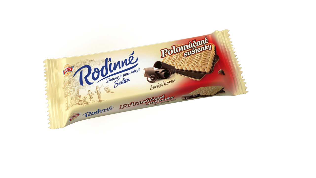 SEDITA Rodinné Polomáčané sušienky horké 25 x 100 g