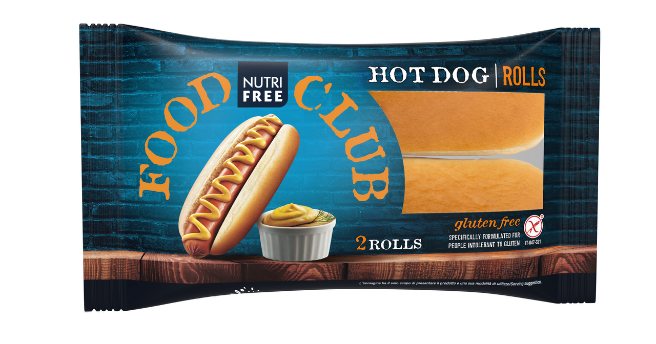 NUTRI FREE Hot Dog bezlepkový 65 g 2 ks