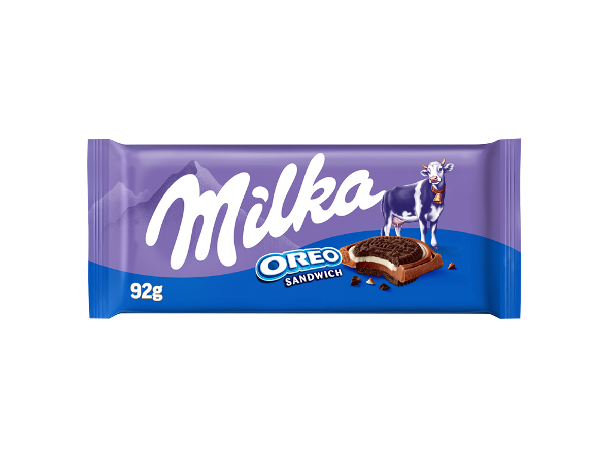 Milka Oreo Sandwich tabuľková čokoláda 92 g