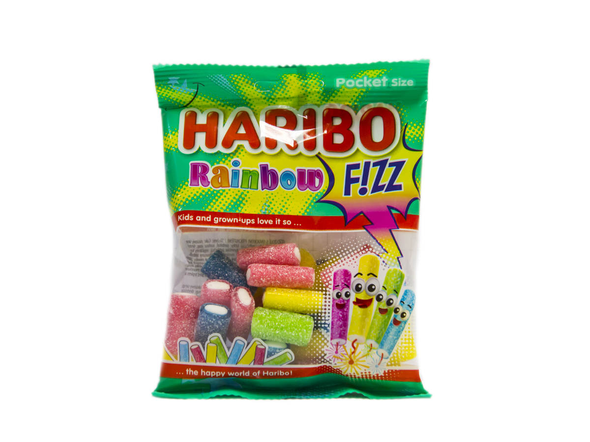 HARIBO Fizz Rainbow cukríky 85 g