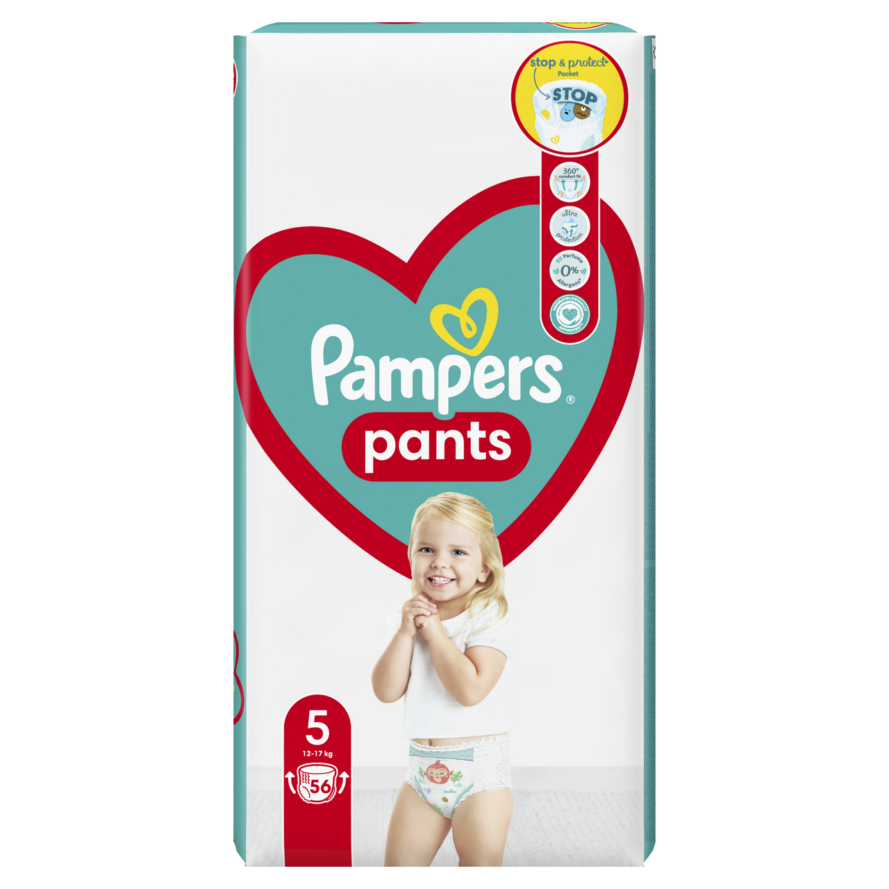Pampers Pants S5 giant pack detské plienky 56 ks
