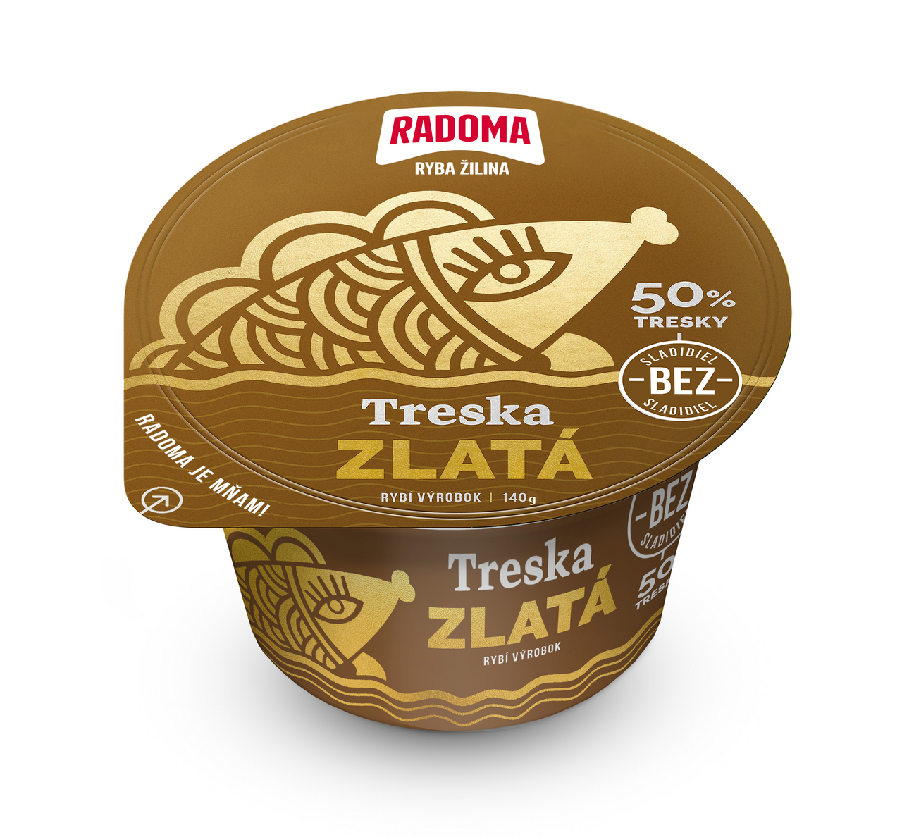 RADOMA Treska zlatá chlad. 140 g