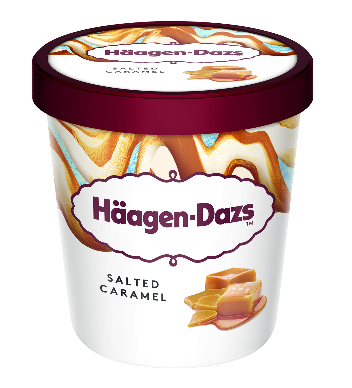 HÄAGEN-DAZS Salted Caramel/ slaný karamel zmrzlina mraz. 460 ml