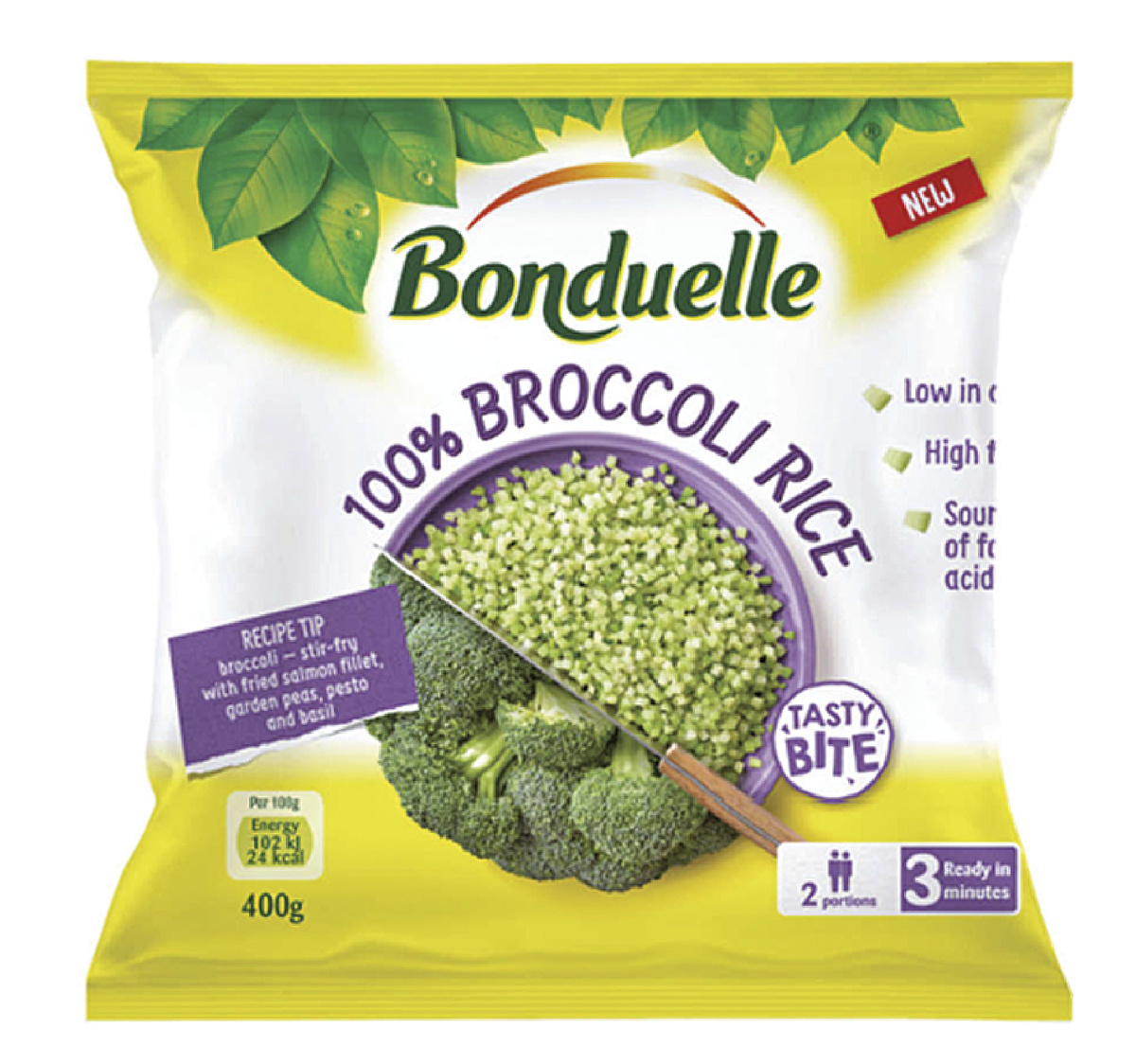Bonduelle Brokolica na drobno mraz. 400 g
