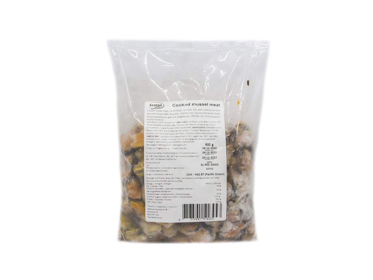 Mušle koktejlové 100/200 mraz. 900 g