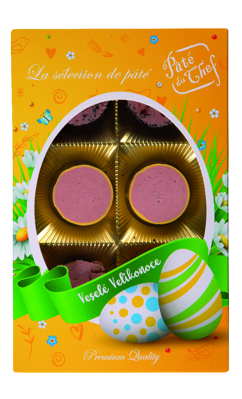 PATÉ DU CHEF Paštétová bonboniéra chlad. 150 g