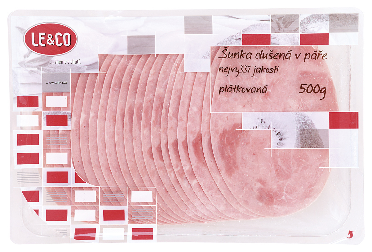 LE&CO Šunka dusená v pare chlad. 500 g