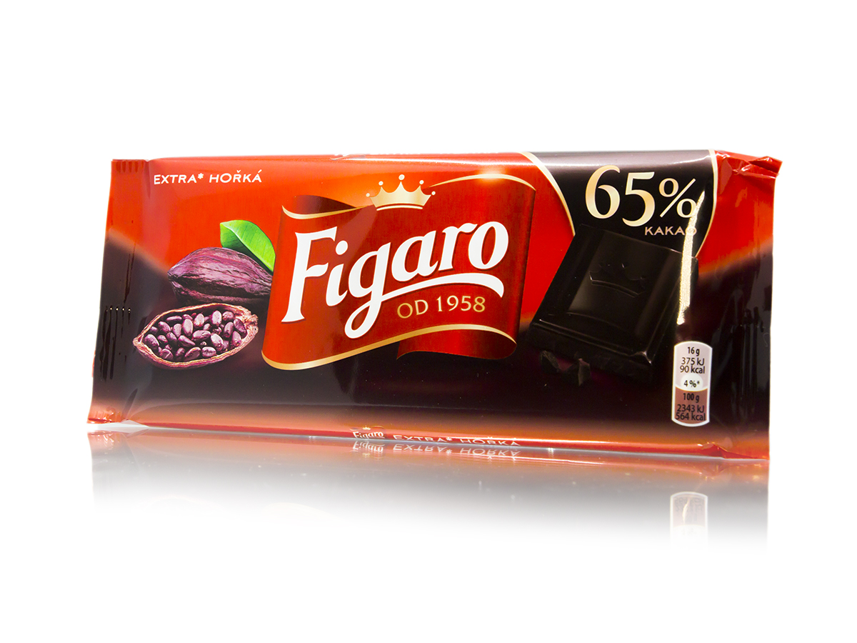 Figaro Horká čokoláda 65% kakaa 80 g
