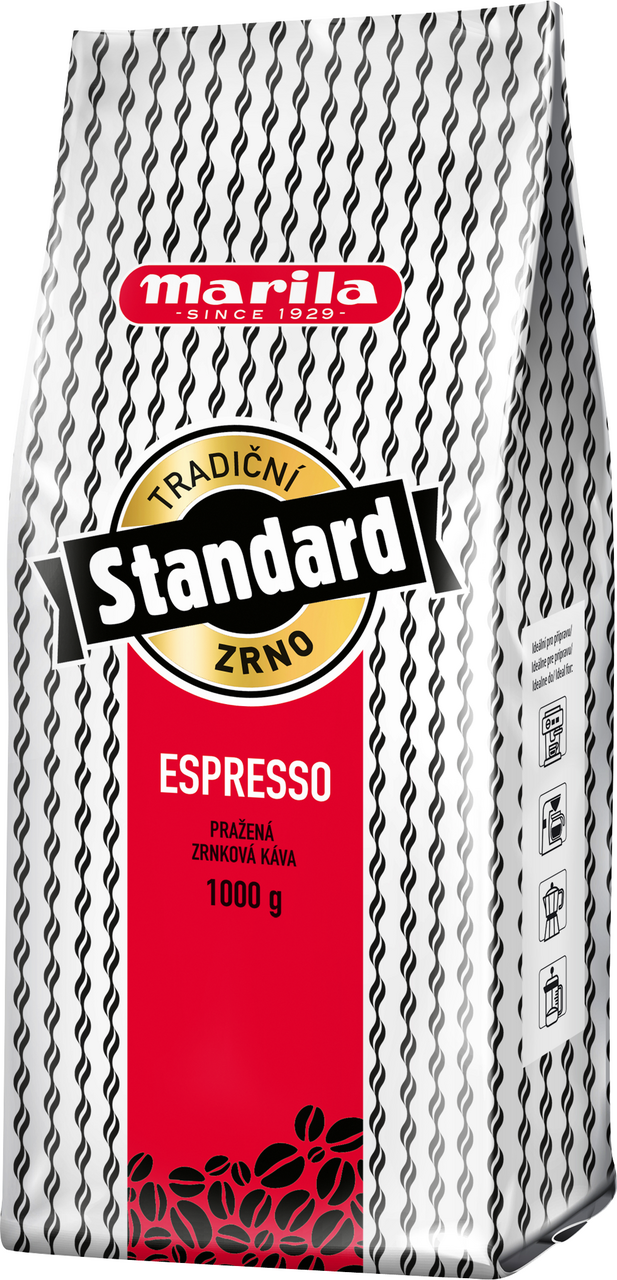 marila Standard Espresso káva zrnková 1 kg