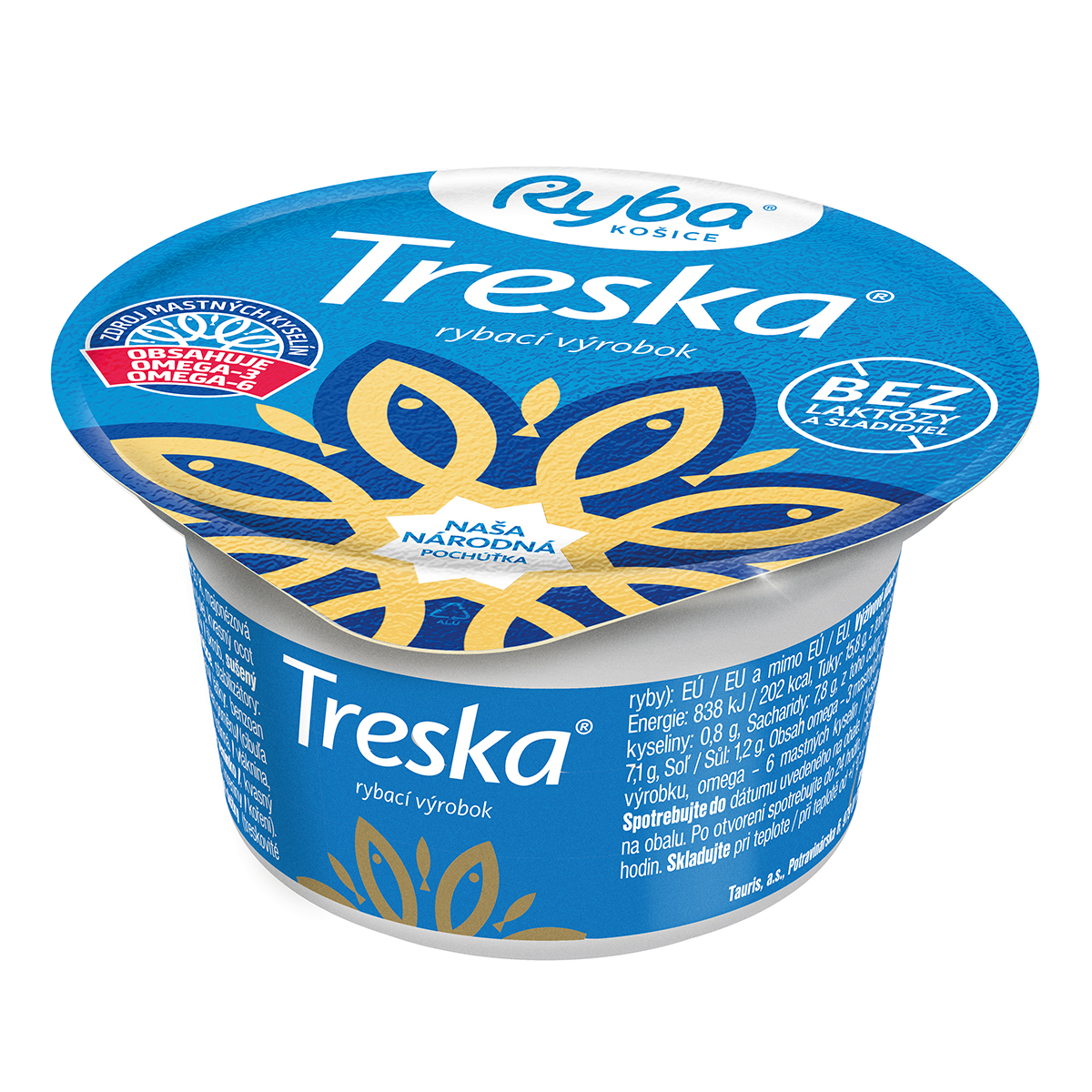 RYBA Košice Treska v majonéze chlad. 140 g