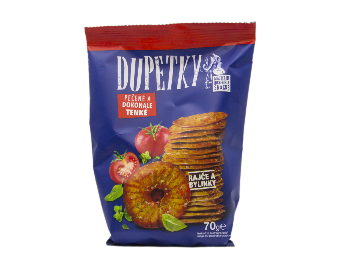 ALKA Dupetky paradajkové s bylinkami 70 g