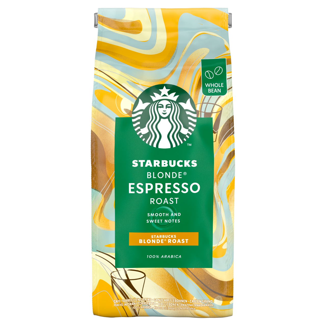 STARBUCKS Blonde Roast káva zrnková 450 g