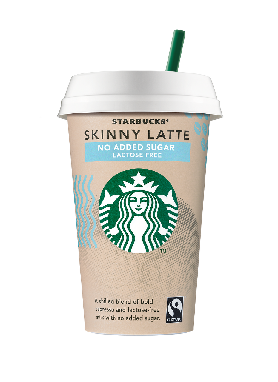 STARBUCKS Skinny Latte káva ľadová chlad. 220 ml