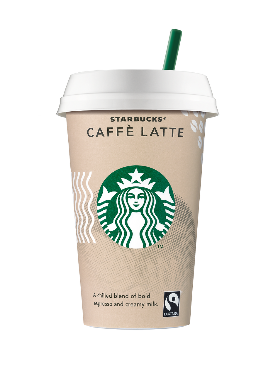 STARBUCKS Caffe Latte káva ľadová chlad. 220 ml