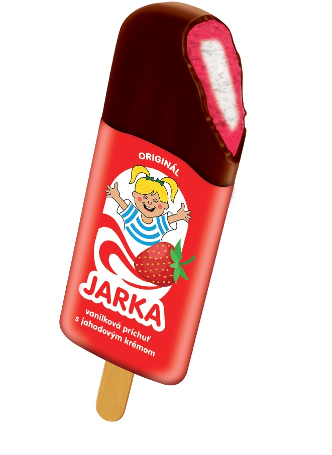 JARKA jahodová nanuk mraz. 48 x 45 ml