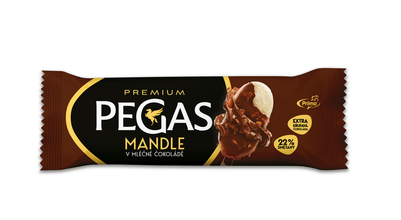 Prima PEGAS Premium almond nanuk mraz. 9 x 100 ml