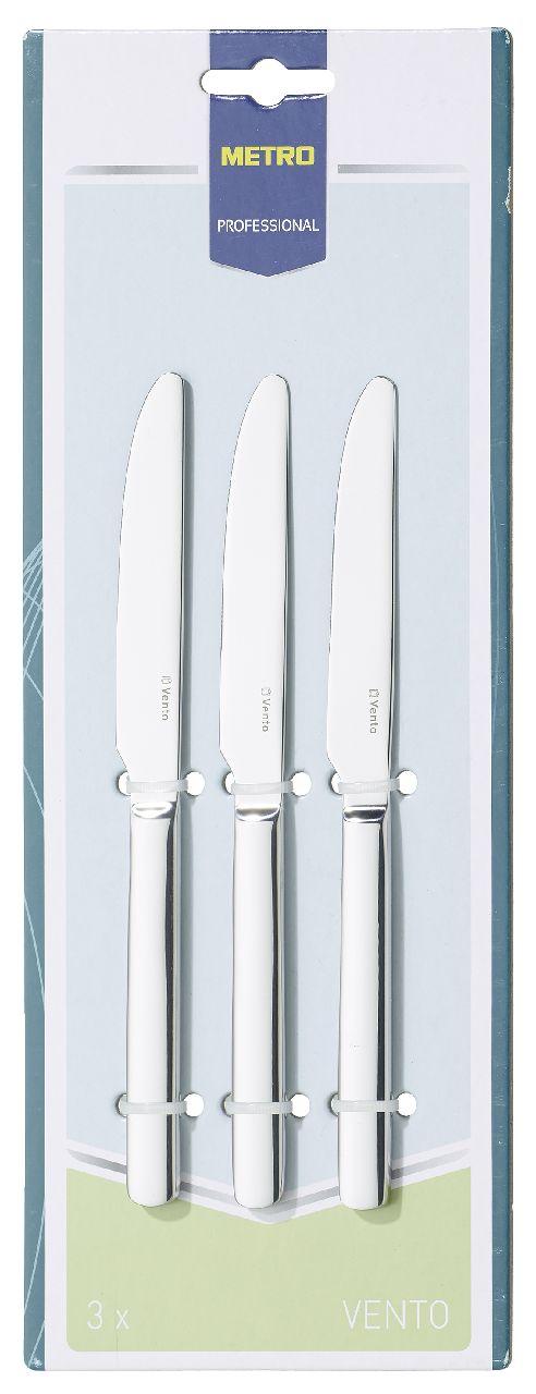 METRO PROFESSIONAL Vento Nôž na dezert 3 ks