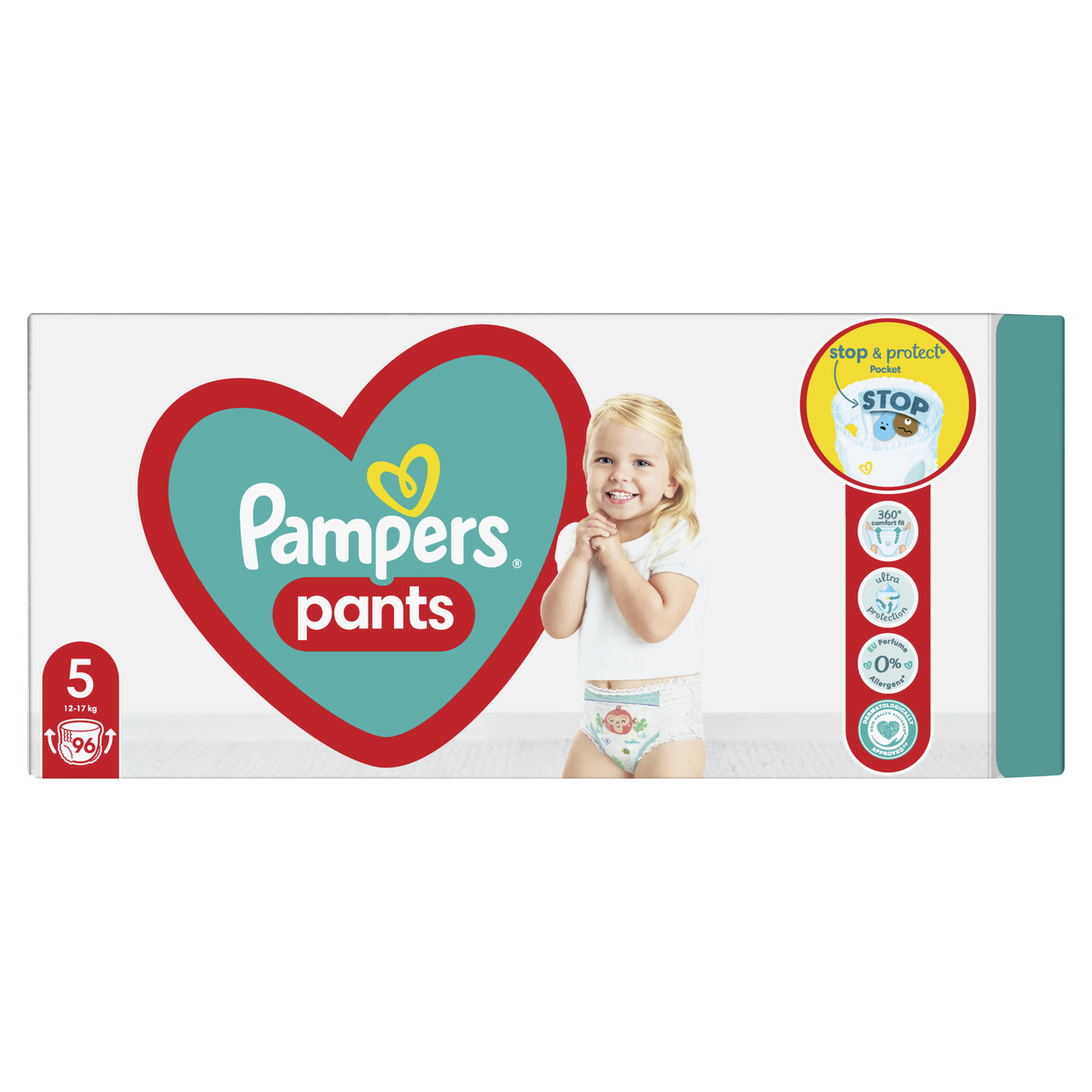 Pampers Pants S5 mega pack detské plienky 96 ks