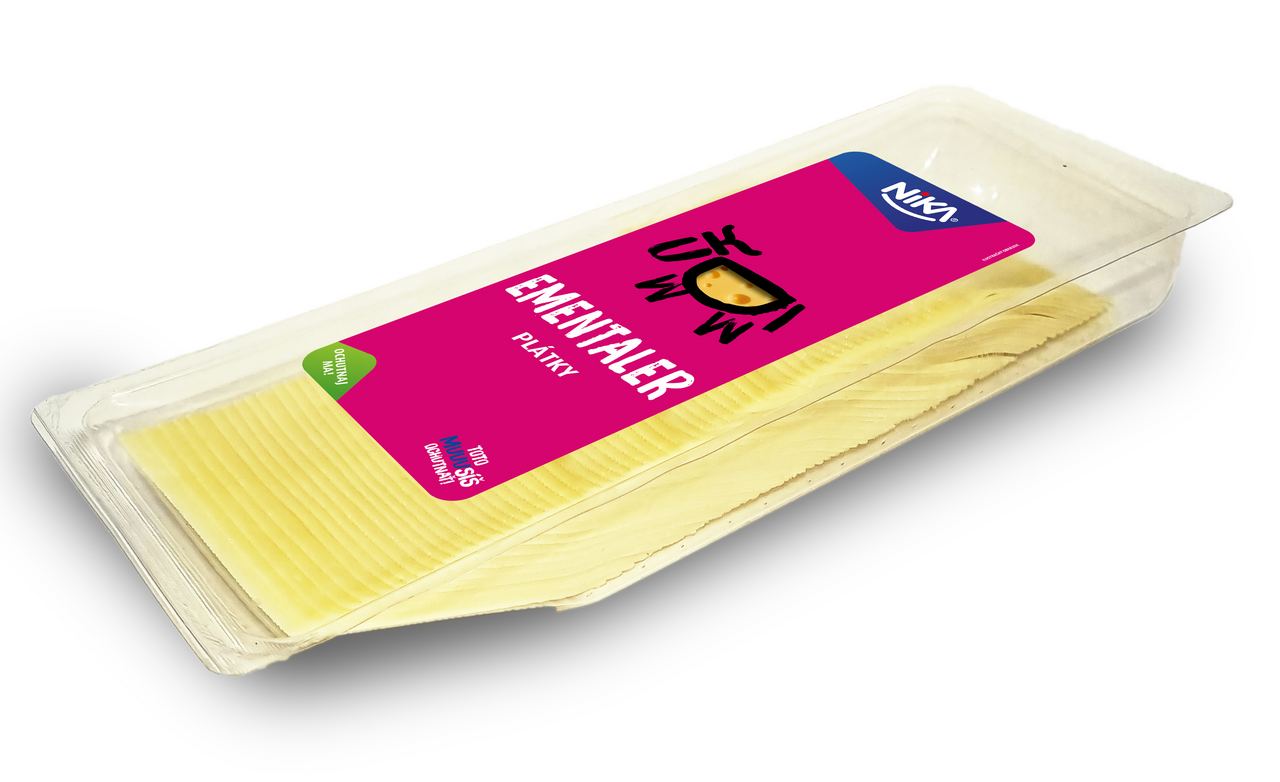 NIKA Ementaler gastro plátky chlad. váž. cca 770 g